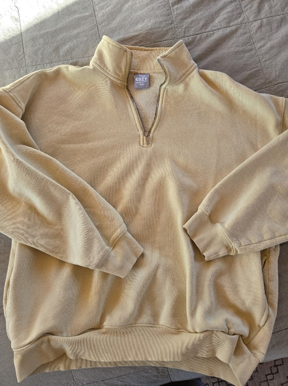 TNA Cozy Fleece Mega Quarter Zip